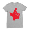 gun 'em down Ladies Fitted T-Shirt