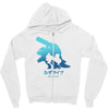 mega water Zipper Hoodie
