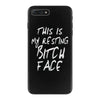 resting bitch face girls iPhone 7 Plus Case