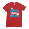 my kids have paws Ladies Fitted T-Shirt