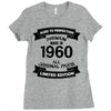 Premium Vintage  1960 Ladies Fitted T-Shirt