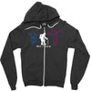 avin it medium aging clubber Zipper Hoodie