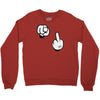 mickey fuck you rouge Crewneck Sweatshirt