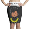 Killmonger Hey Auntie Pencil Skirts