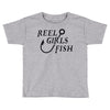 reel girls fish Toddler T-shirt