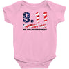 9.11 Patriot Day We Will Never Forget Baby Bodysuit