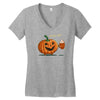 pumpkin spice season Women's V-Neck T-Shirt