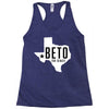 Beto For Senate Texas Map Racerback Tank