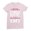 Maybe I Was Too Late To Be His First But Right Now I'm Happy To Be His Ladies Fitted T-Shirt