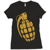granate grenade waffe weapon krieg war pc game classic usa army Ladies Fitted T-Shirt
