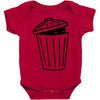 garbage ghost Baby Bodysuit