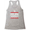 run away rabbit Racerback Tank