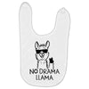 no drama llama Baby Bibs