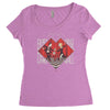 black lodge dance hall Women's Triblend Scoop T-shirt