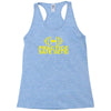 safe sex train gym workout funny gift Racerback Tank