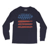 us flag Long Sleeve Shirts