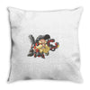 overwatch torbjorn cute spray Throw Pillow