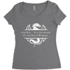 geek life Women's Triblend Scoop T-shirt