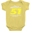 cole trickle 51 Baby Onesie