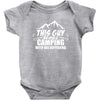 This Guy Loves Camping Baby Onesie