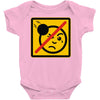 not the face Baby Onesie