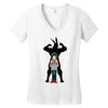 all might Women's V-Neck T-Shirt