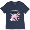 the time is now V-Neck Tee