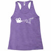 never judge a book by it's movie Racerback Tank