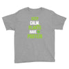 keep calm plants have protein Youth Tee
