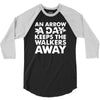 an arrow a day zombie dary 3/4 Sleeve Shirt