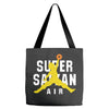 Super Saiyan Air Tote Bags