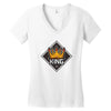 king e.s.t Women's V-Neck T-Shirt
