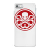 red skull logo avengers marvel comics gift iPhone 7 Case