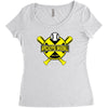 apocalypse baseball Women's Triblend Scoop T-shirt