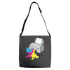 puker printer Adjustable Strap Totes