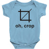 oh crop Baby Onesie