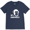 98% chimpanzee V-Neck Tee