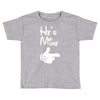 he's mine she's mine Toddler T-shirt