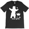bear grills bbq funny T-Shirt