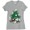 cat tree Ladies Fitted T-Shirt
