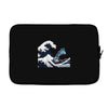 Great White Wave Shark Laptop sleeve