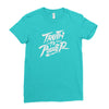 truth to power Ladies Fitted T-Shirt