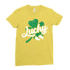 Lucky Irish Baby Ladies Fitted T-Shirt