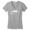 donor   mens funny Women's V-Neck T-Shirt