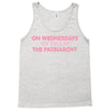 on wednesdays we smash the patriarchy Tank Top