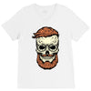 terror skull V-Neck Tee