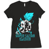 Super Saiyan God Vegeta Ladies Fitted T-Shirt