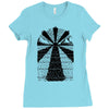 lightdarkwave Ladies Fitted T-Shirt