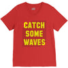 Catch Some Waves V-Neck Tee