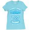 I Don't Need Therapy Just to Do Ballooning Ladies Fitted T-Shirt